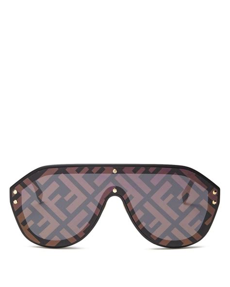 fendi shield glasses|fendi unisex sunglasses.